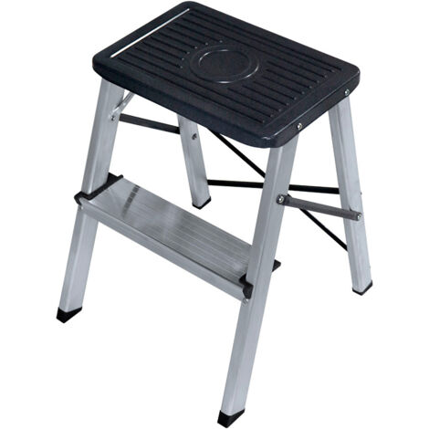 Taburete Plegable EDM 75050 Aluminio 38 x 14 x 60 cm (1/2)