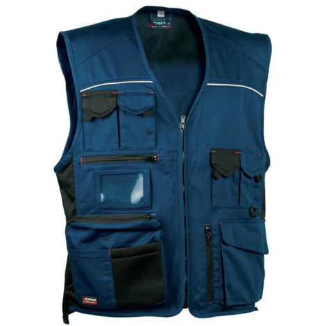 CHALECO EXPERT AZUL MARINO NEGRO COFRA TALLA 48 (1/3)