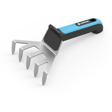 Rastrillo De Mano Acero Inoxidable Mango Fibra Vidrio Safe Touch Cellfast (1/4)