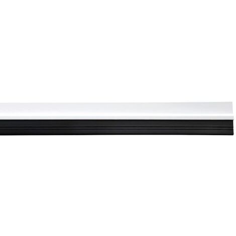 WOLFPACK LINEA PROFESIONAL burlete puerta pvc blanco con goma 1 metro