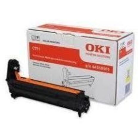 Toner Giallo Compatibile Per Oki C711, C710, C711N, C710N, C711DN, C710DN, C711DTN – Codice 43866101