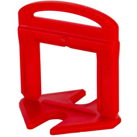 RUBI 2866  Bridas de Nivelación para Cerámica  Brida de 3 mm para Baldosas Cerámicas de entre 6 y 15 mm  Para Formatos de 30x30 cm y Superiores  100 unidades  BRIDA DELTA LEVEL SYSTEM
