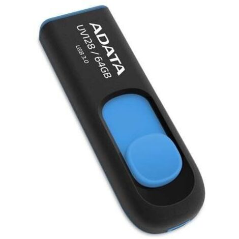 Memoria USB Adata AUV128-64G-RBE 64 GB Azul (1/5)