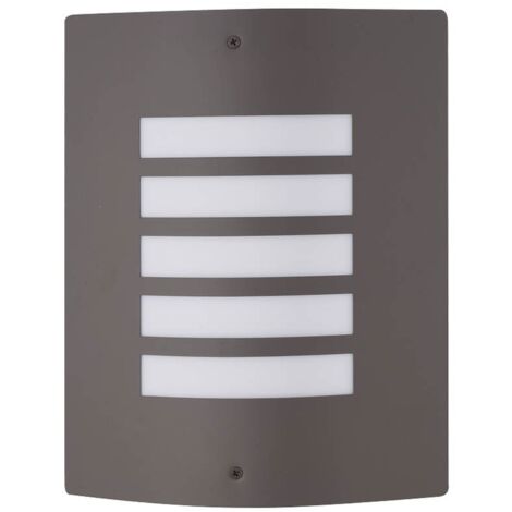 Aplique pared Sibe con rejilla E27 Máx. 60W Gris antracita (1/5)