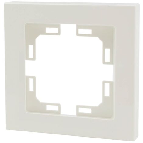Marco para 1 elemento empotrable blanco GSC