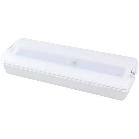 Luminaria LED de emergencia Gunza con autotest 3W