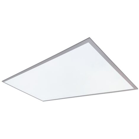 Panel empotrable LED rectangular Luena 119,5x29,5cm 40W 4200K Níquel (1/5)