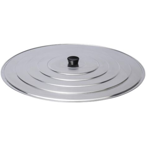 Tapa de aluminio lisa ø40cm vaello