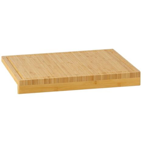 Tabla de corte para cocina de bambú 45x35x5cm cc72078 andrea house (1/3)