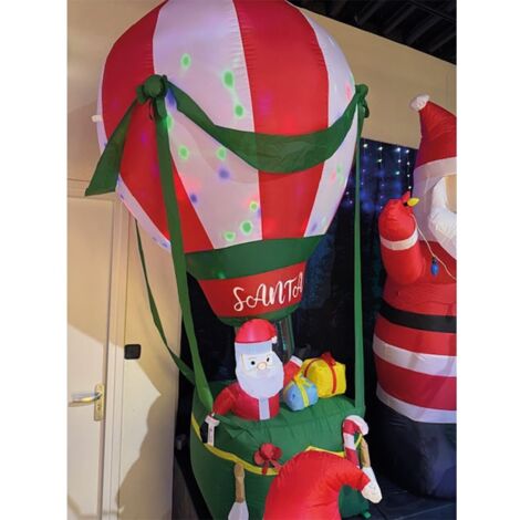 Globo inflable con papa noel (1/2)