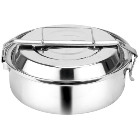 Fiambrera acero inox Ø20cm (1/4)