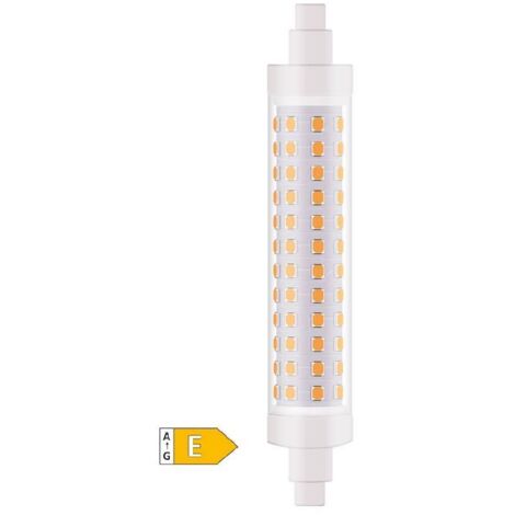 Bombilla lineal LED 118mm R7s 10W 6000K regulable (1/2)