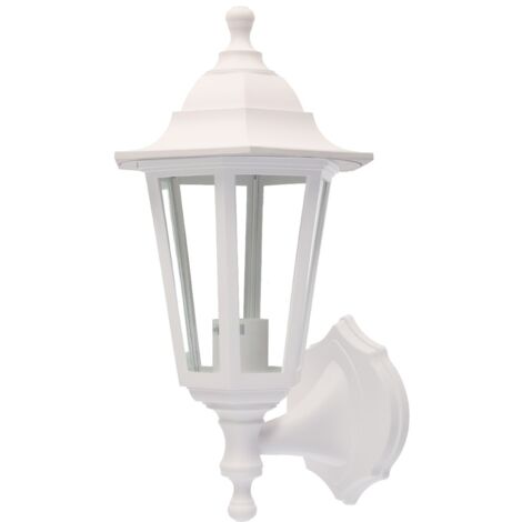 Farol de jardín brazo reversible Serie Bagan E27 IP44 Blanco (1/5)