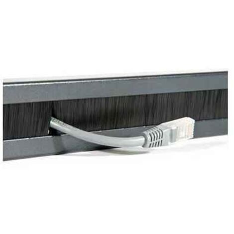 2LAN Panel Pasacables de Cepillo 19 1U Metal (1/3)