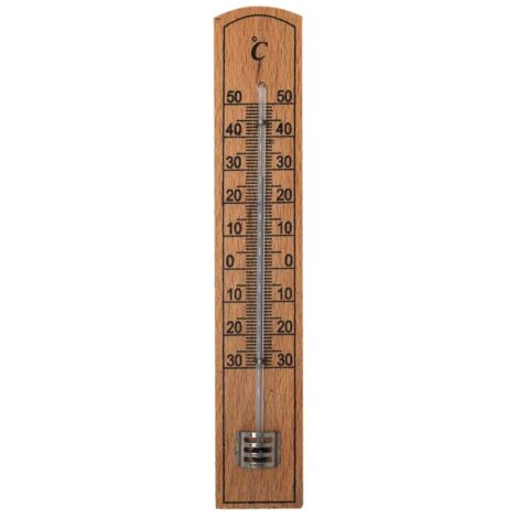 Termometro analogico de madera Celsius GSC 502065002