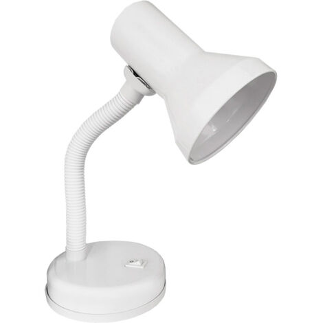 Flexo de sobremesa modelo london e27 60w color blanco edm (1/3)