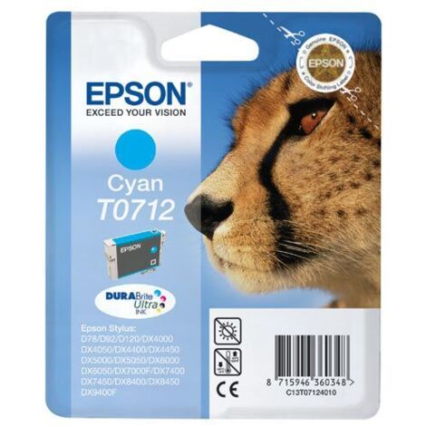 Epson Stylus D-78/92/120/DX-4000/5000/6000/7000F Cartucho Cian (Radiofrecuencia + acoustic magnetic) (1/5)