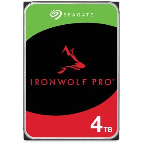 Seagate IronWolf Pro ST4000NT001 disco duro interno 4 TB 7200 RPM 256 MB 3.5"