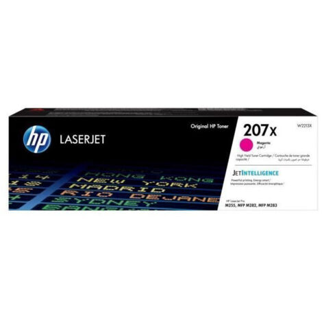 Tóner HP 207X Magenta