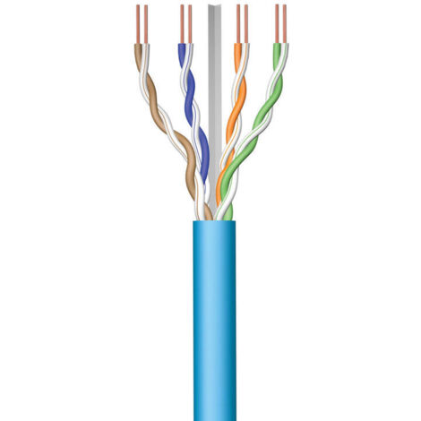 Ewent IM1224 cable de red Azul 305 m Cat6a U/UTP (UTP)