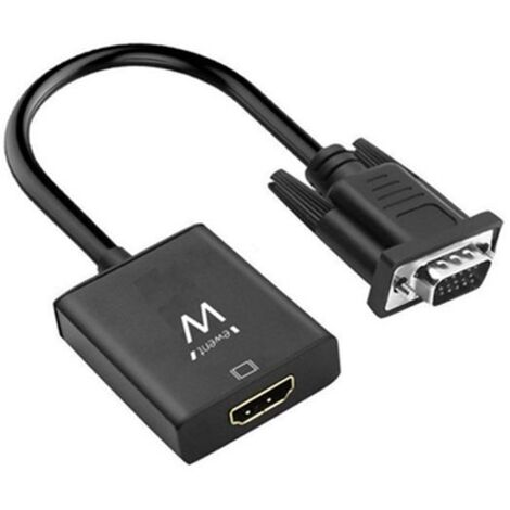 Adaptador VGA a HDMI con Audio Ewent EW9866 (1/5)