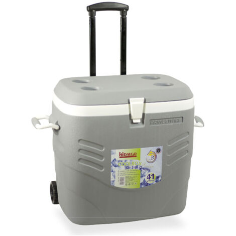 Nevera rígida premium 41l. gris hidalgo