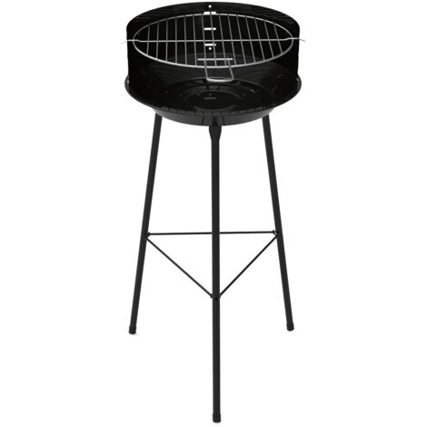 Barbacoa portátil Riglos de acero para carbón Ø355mm (1/5)