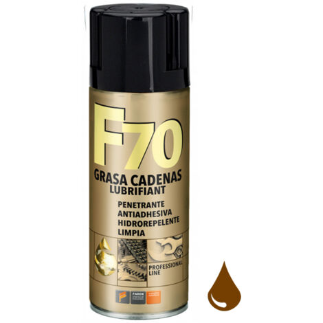 Grasa lubricante f70 en spray para cadenas, 400 ml (1/2)