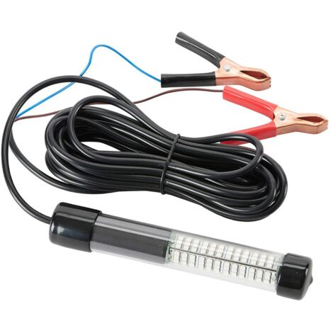 Luz de profundidad sumergible especial pesca calamar máx. 10 m 180 leds 1250 lm (1/3)