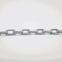 Caja cadena pequeña zincada l ø3mm paso 24mm ancho exterior 11mm 97m