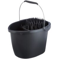 Seau De Nettoyage Vileda – 7 Litres – Gris – Avec Roulettes Et Essoreuse Intégrée – Pratique Et Robuste