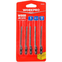 Hojas sierra calar, juego 5 piezas t101a0 madera. workpro