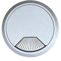 Blister tapon pasacables tpc01 ø60x22mm plata 90620 edm