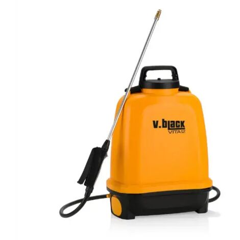 Volpi V.Black Vita pulv&eacuterisateur &agrave dos &agrave batterie avec r&eacuteservoir de 12 l pression 5 bar - 20 Lt (1/5)