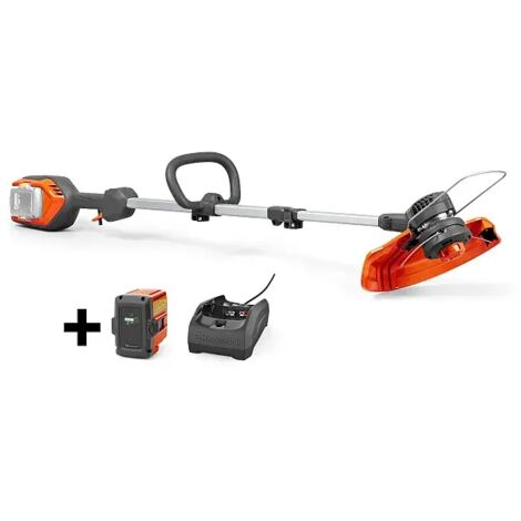 Husqvarna – Débroussailleuse sans fil 36V avec batterie Li-Ion 2.0Ah – Poids léger 2.6kg – Moteur BLDC pour coupe précise – Largeur de coupe 31cm - BLi10