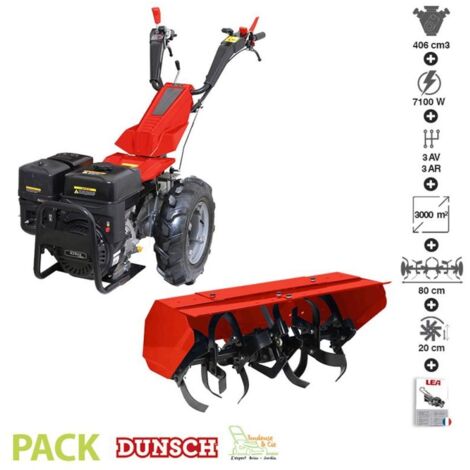 Dunsch DU45406MF moteur diesel 418cc 7.1kW tracteur deux roues
