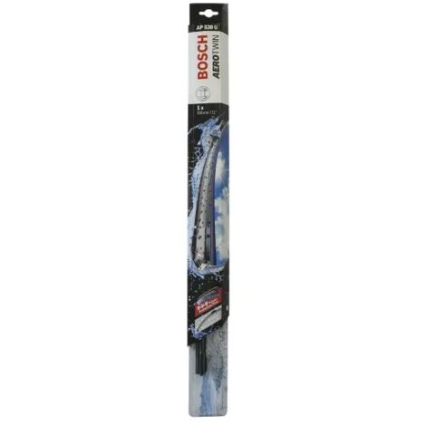 Balai d&039essuie-glace Bosch Aerotwin AP 530 U plat 530mm silencieux et durable - 1 Kg
