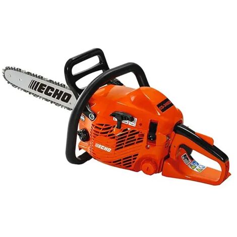 Tronçonneuse Echo CS310ES avec moteur à essence de 30,5 cm³, guide-chaîne de 35 cm, double poignée