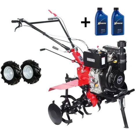 Dunsch DU43418-115D31S motoculteur diesel à usage intensif avec moteur 418cc 9Hp motoculteur 116cm