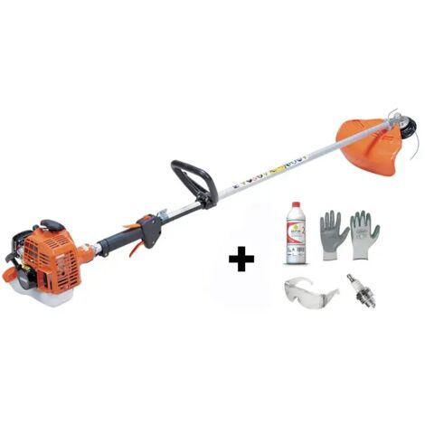 Echo – Débroussailleuse thermique 21,2 cc SRM222ESL – Moteur 2 temps 1HP – Système 'tap'n go' – Poids léger 4,7 kg pour espaces restreints