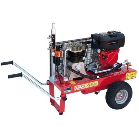 Lisam LM 600 Diesel AE moteur-compresseur Lombardini démarrage électrique (1/2)