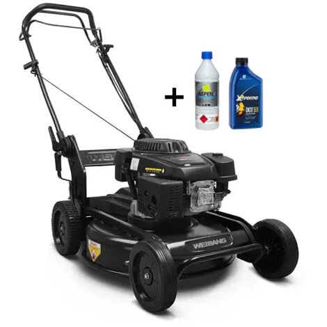 Weibang WB537SCVM 196cc 7Hp mulching professional lawnmower + petrol and oil