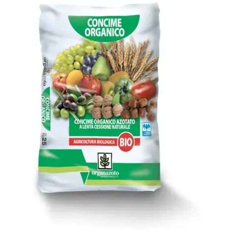 Engrais organique NP 3-3 Ilsa Organpiù Fer avec sulfate de fer 25kg