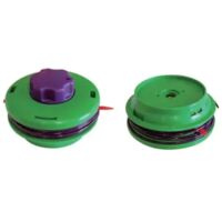 Tête De Fil Débroussailleuse Tap & Go Avec Bouton Acier - Filetage Gauche Compatible Stihl