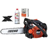 Tronçonneuse thermique Echo CS-2511TES 25 cm – 1,50 CV – Poids 2,3 kg – Système anti-vibration – Moteur ES-start – Furanp