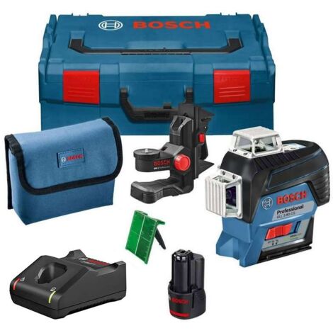 Laser-Nivelliergerät Bosch GLL 3-80 CG Energie 12V 3Ah