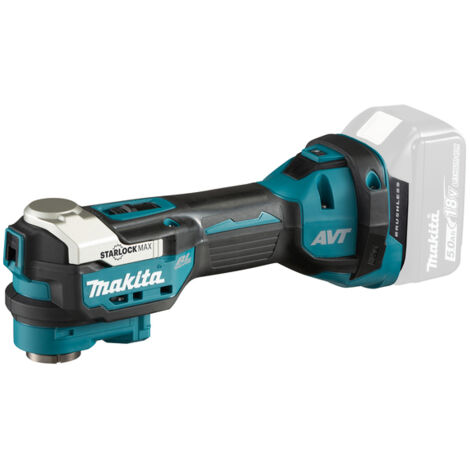 Utensile Multifunzione Makita DTM52ZJX1 18V Brushless con Accessori e Valigetta