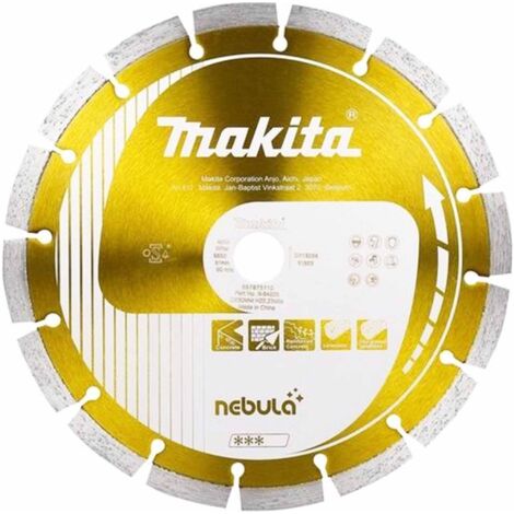 Makita Zubehör - Diamanttrennscheibe für Baumaterialien 150x22,2 mm B-54003