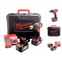 Milwaukee M18 BPD 403 C Akku Schlagbohrschrauber 18V 60Nm + 3x Akkus 4,0Ah + Ladegerät im Koffer