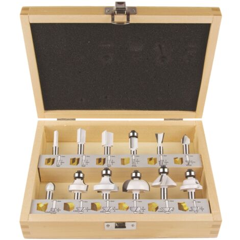 Juego de fresadora para madera Makita D-53556